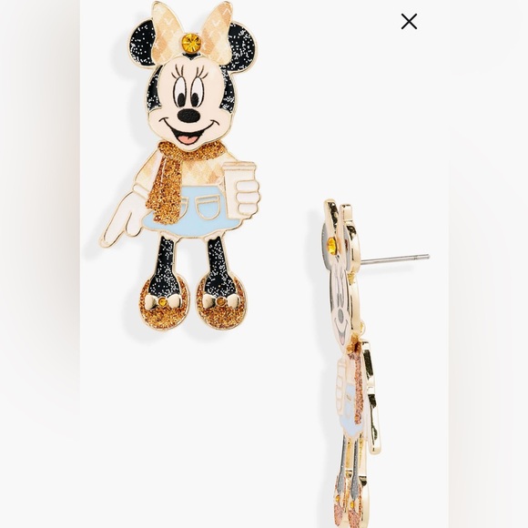 x Disney Minnie Mouse Fall Stud Earrings - Picture 3 of 4